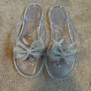 Jelly Bow Sandals